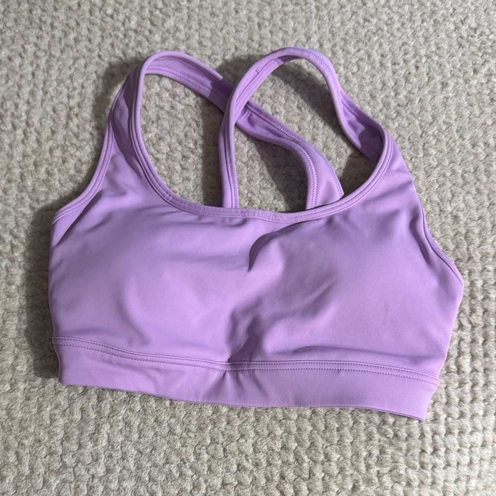 Women's Lavender Sports Bra